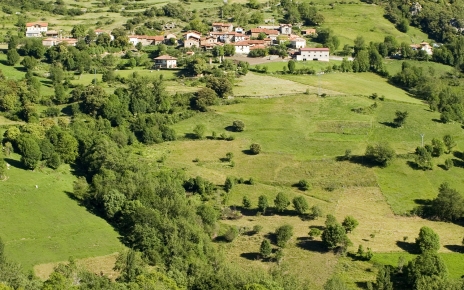 A mountain village in Liebana, Cantabria